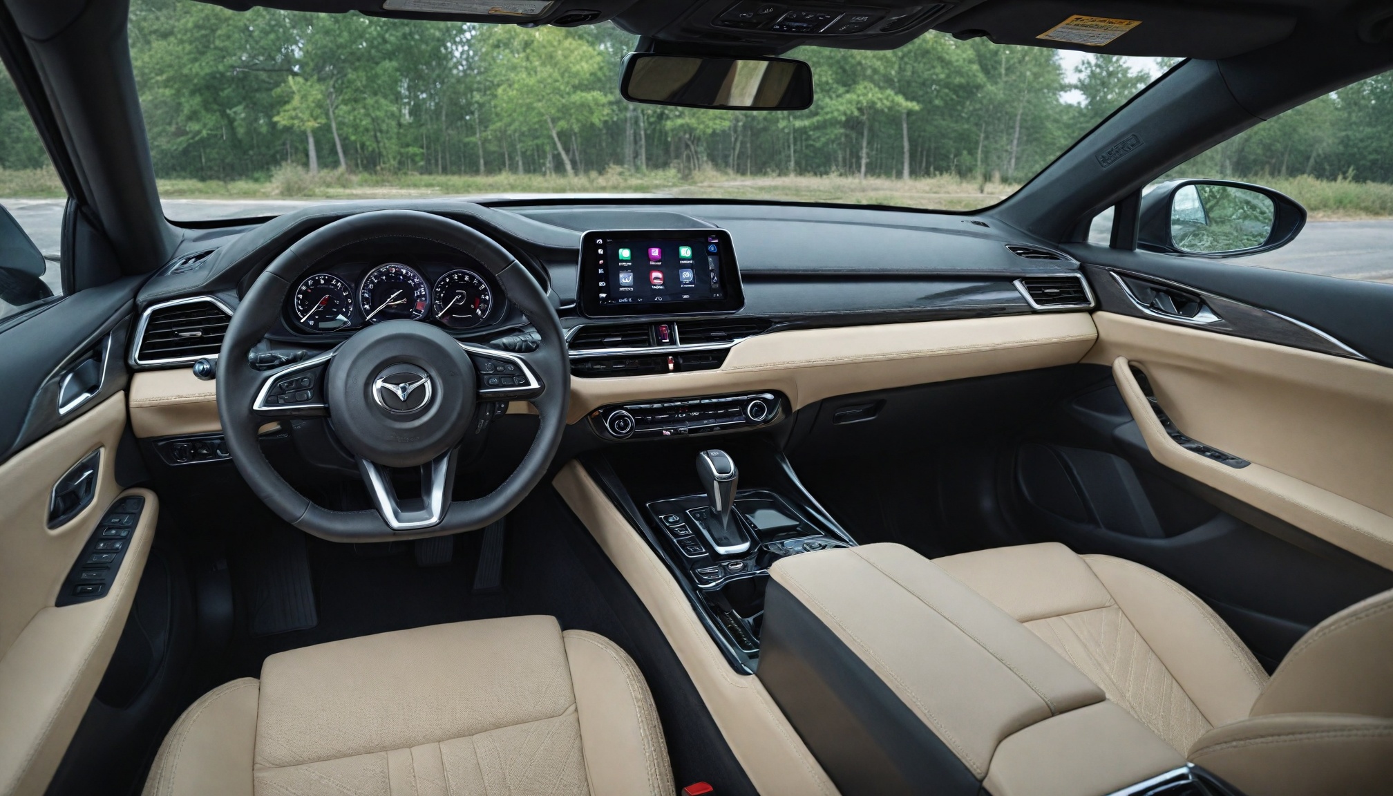 # Mazda CX-6e: 26-Inch Screen Redefines EV Interiors